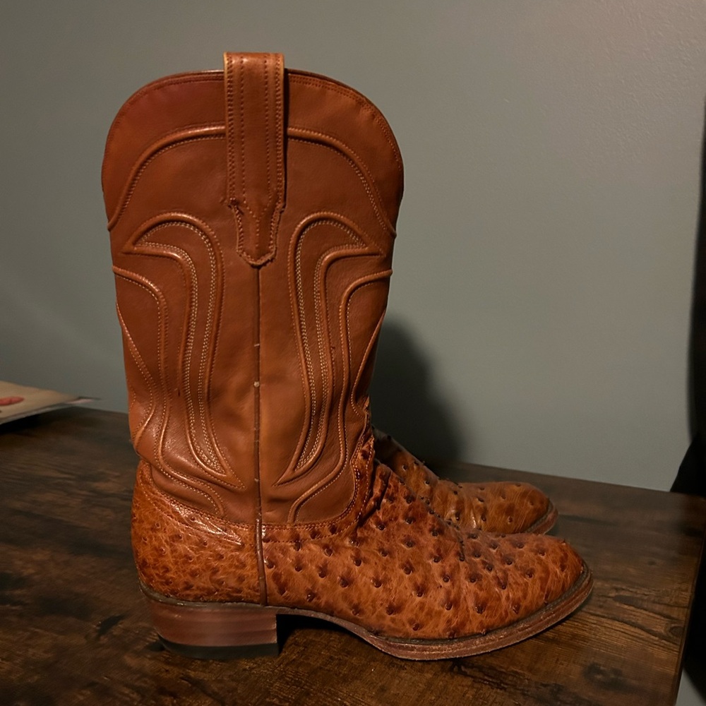 Tecovas Ostrich Boots